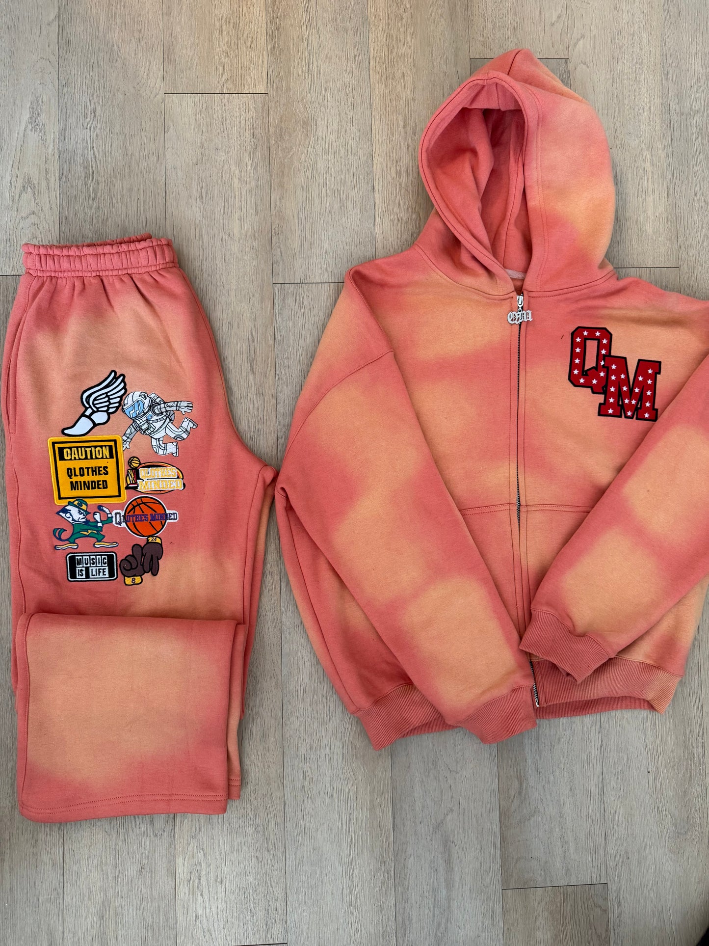 Patchwork Sweatsuit
