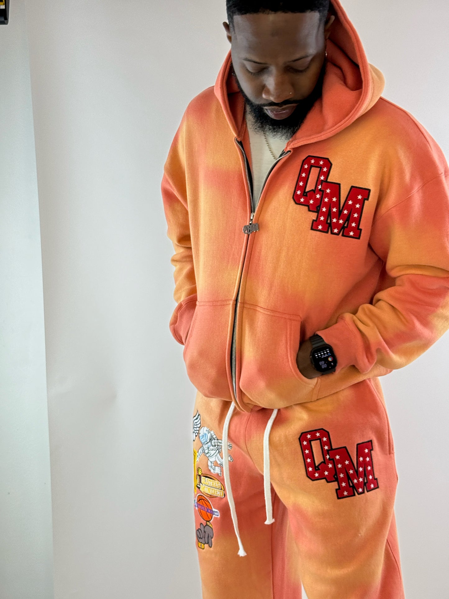 Patchwork Sweatsuit